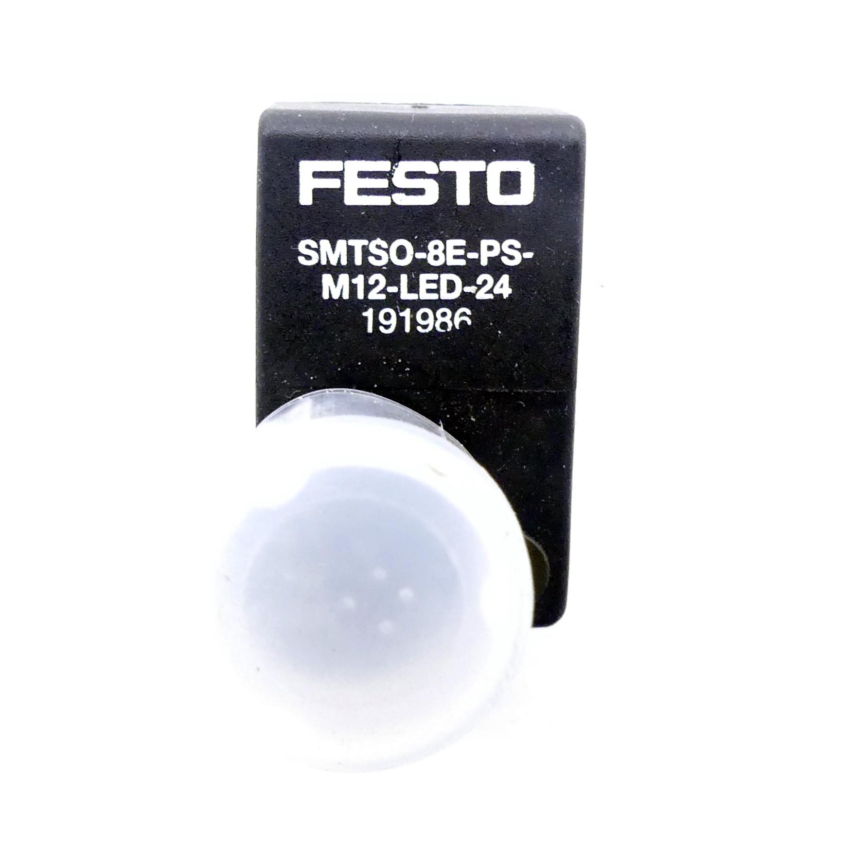 Produktfoto 2 von FESTO Näherungssensor SMTSO-8E-PS-M12-LED-24