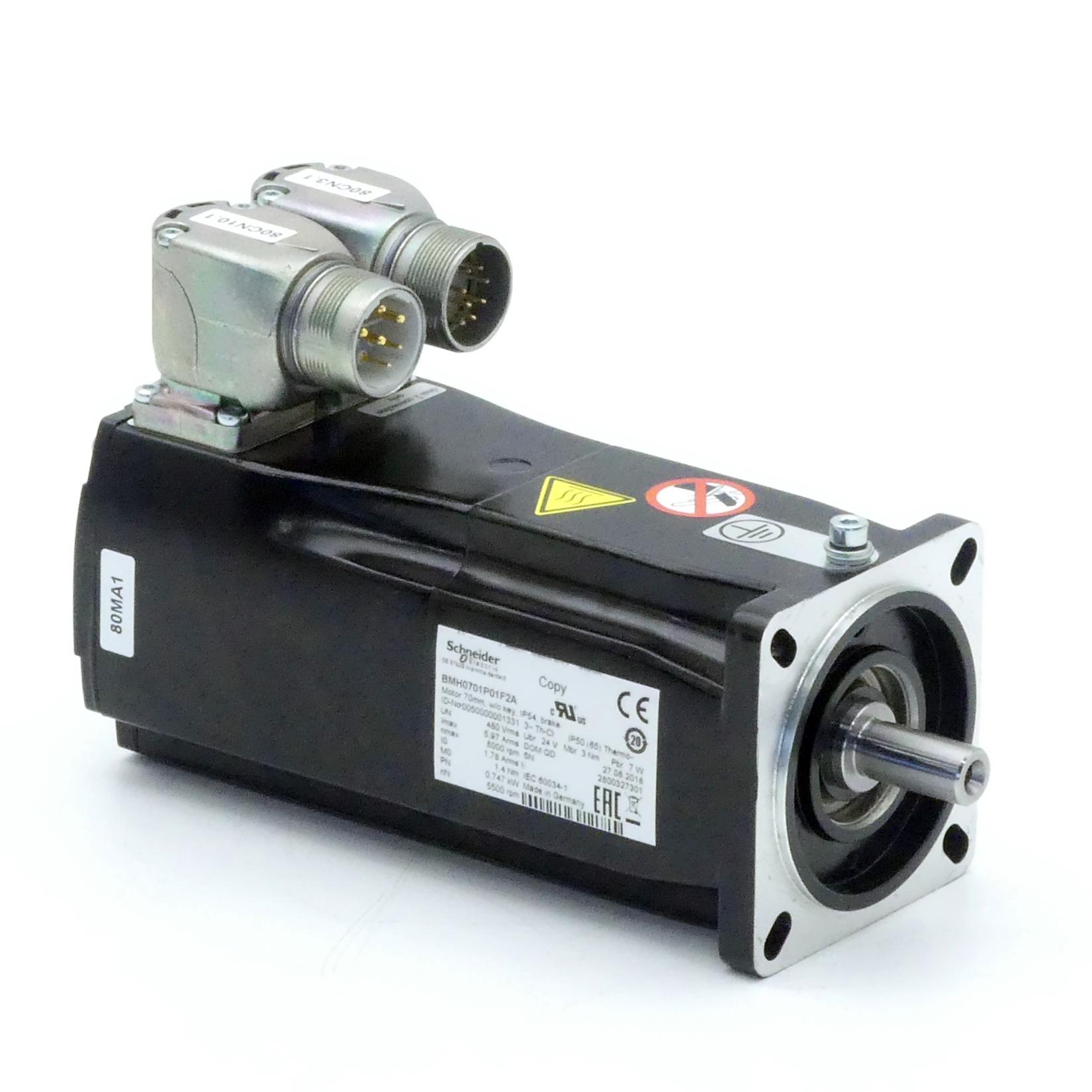 Produktfoto 1 von SCHNEIDER ELECTRIC Servomotor BMH0701P01F2A