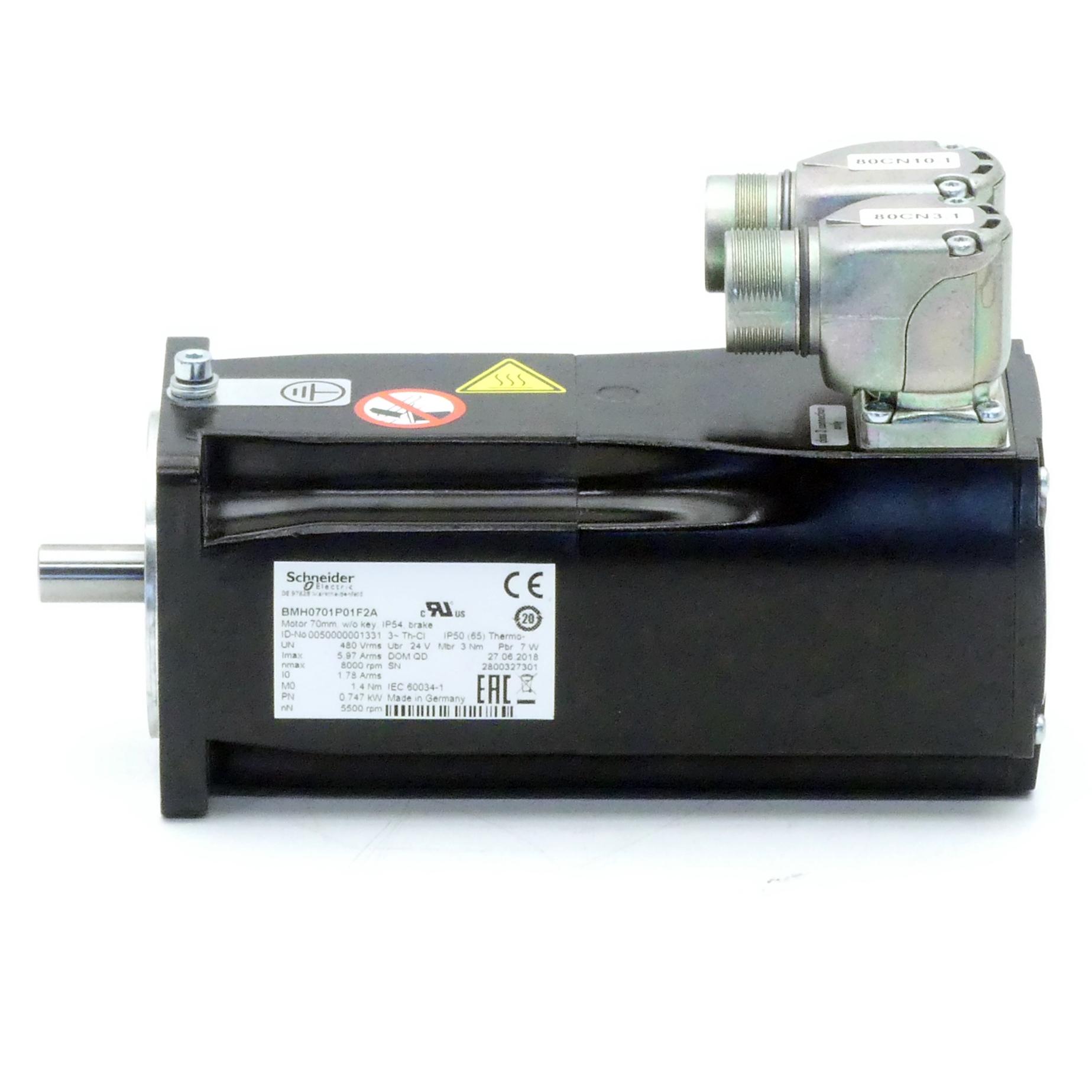 Produktfoto 5 von SCHNEIDER ELECTRIC Servomotor BMH0701P01F2A