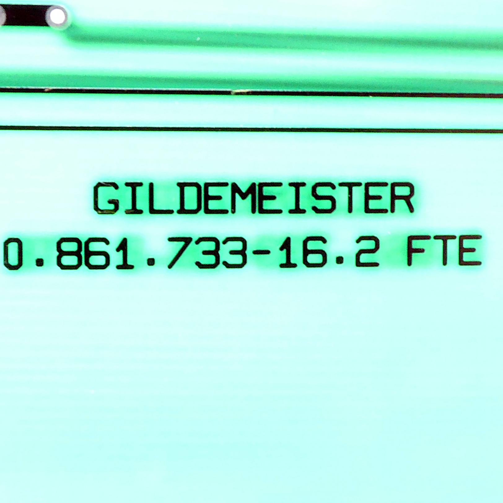 Produktfoto 2 von GILDEMEISTER Bedientafel