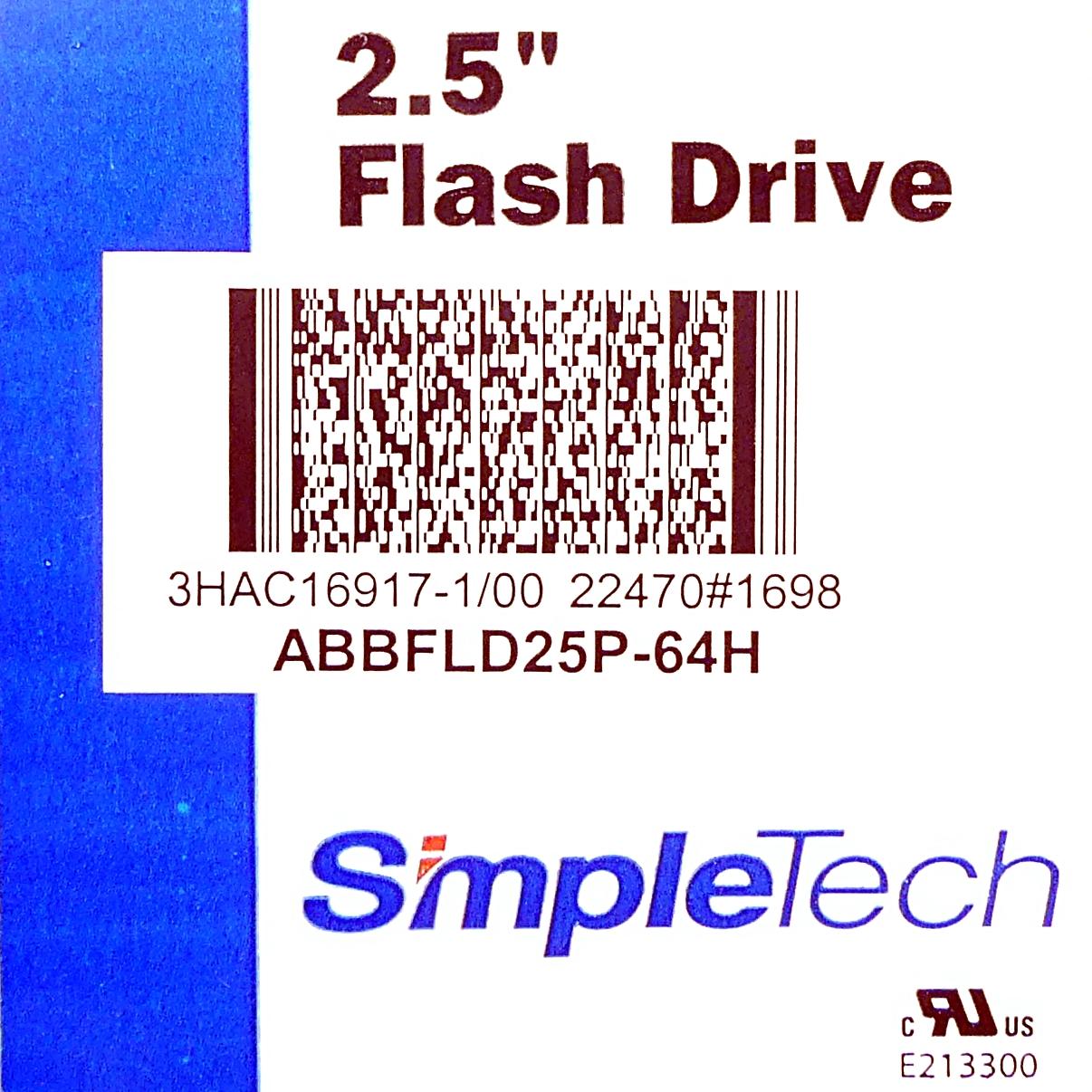 Produktfoto 2 von ABB SimpleTech 2.5" Flash Drive 3HAC16917-1/00