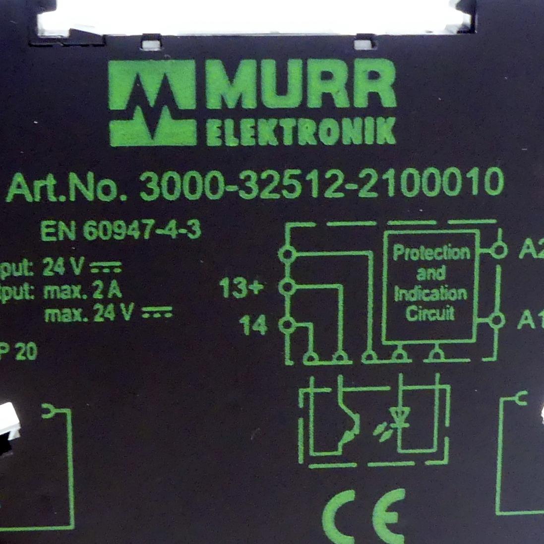 Produktfoto 2 von MURRELEKTRONIK Komplettmodul Optokoppler