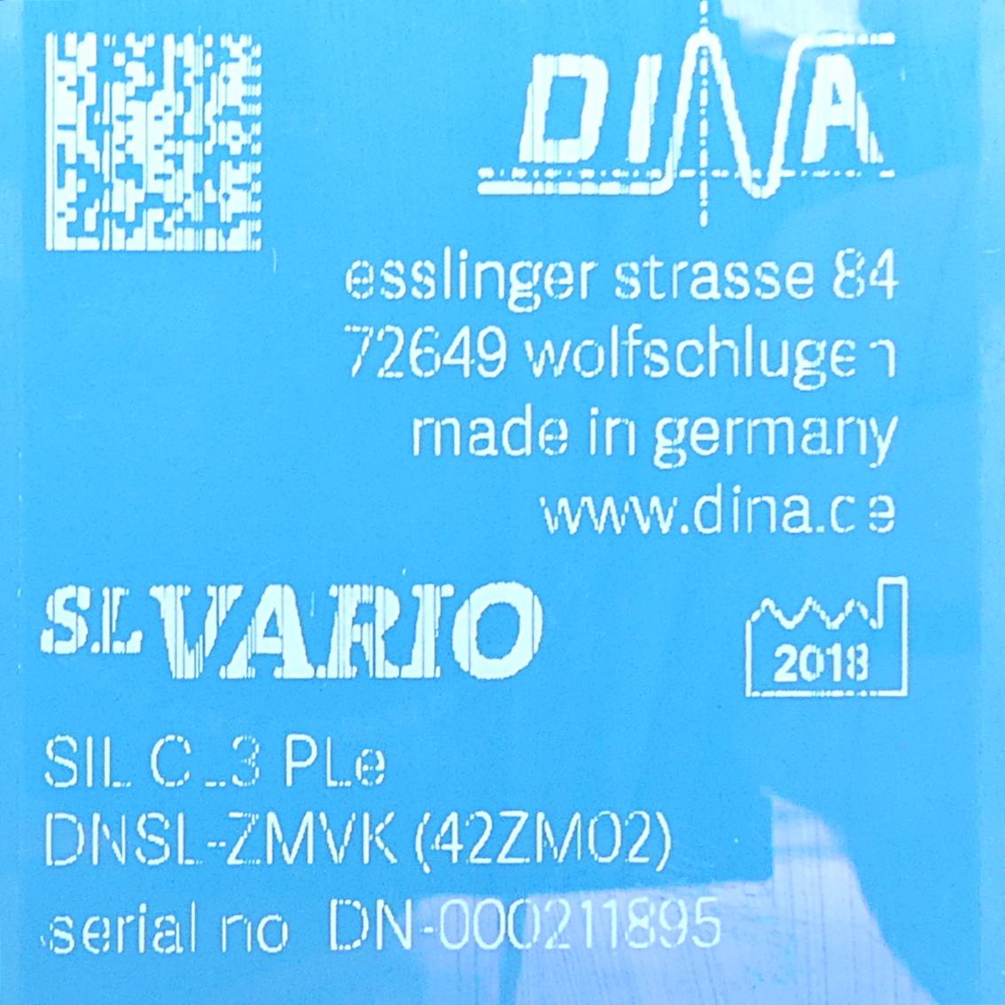 Produktfoto 2 von DINA ELEKTRONIK Safeline Vario Zentralmodul DNSL-ZMVK