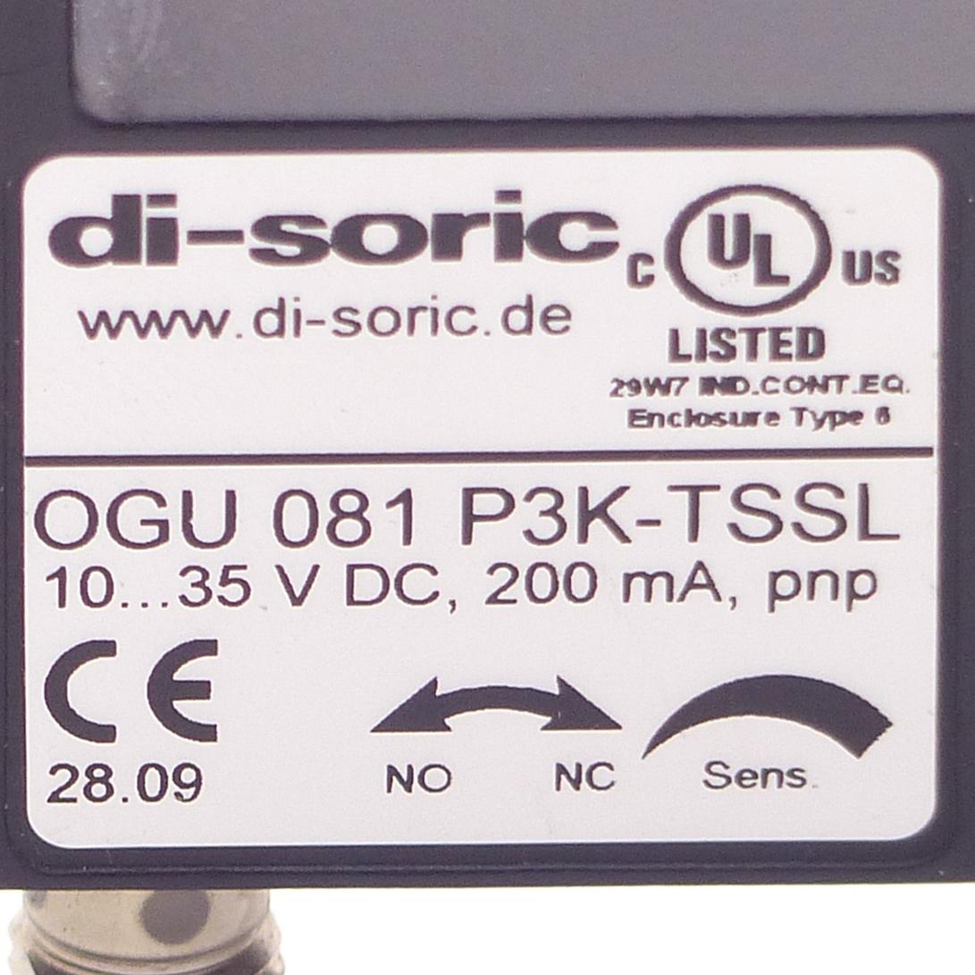 Produktfoto 2 von DI-SORIC Lichtschranke OGU 081 P3K-TSSL