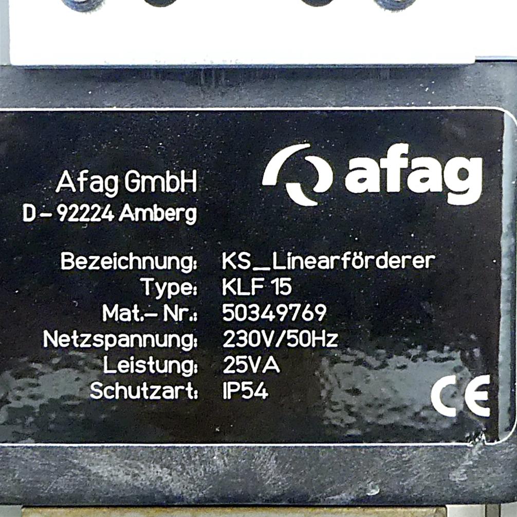 Produktfoto 2 von AFAG KS_Linearförderer