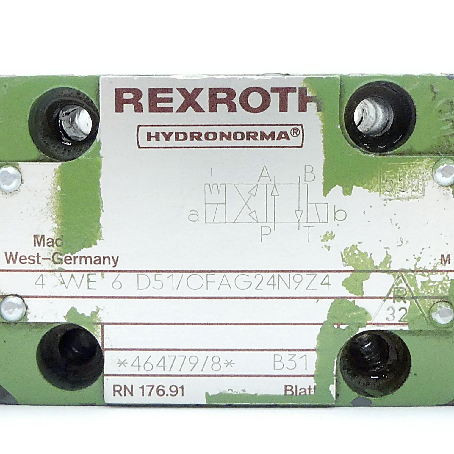 Produktfoto 2 von REXROTH 4/2 Wegeventil