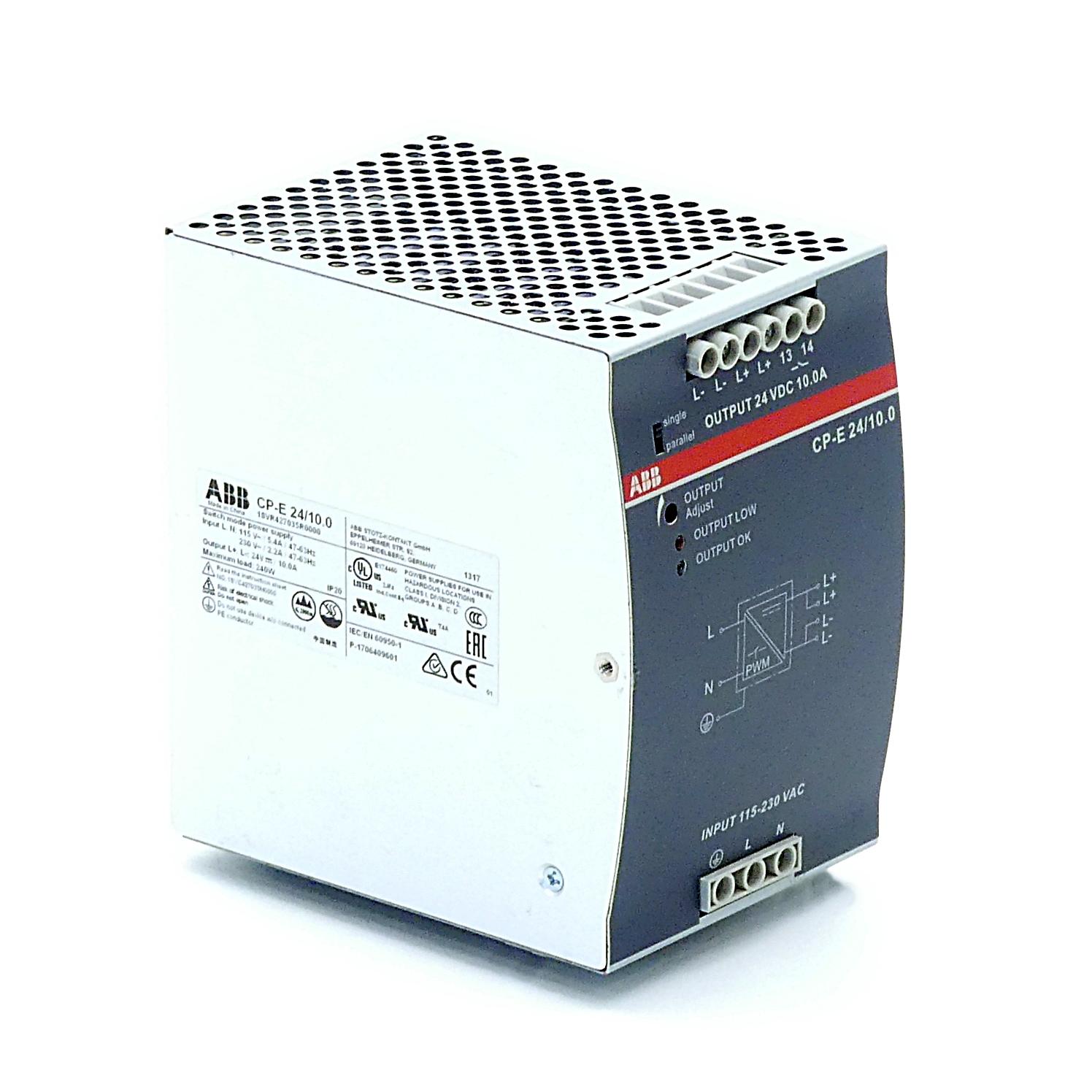 Produktfoto 1 von ABB Netzteil CP-E 24/10.0