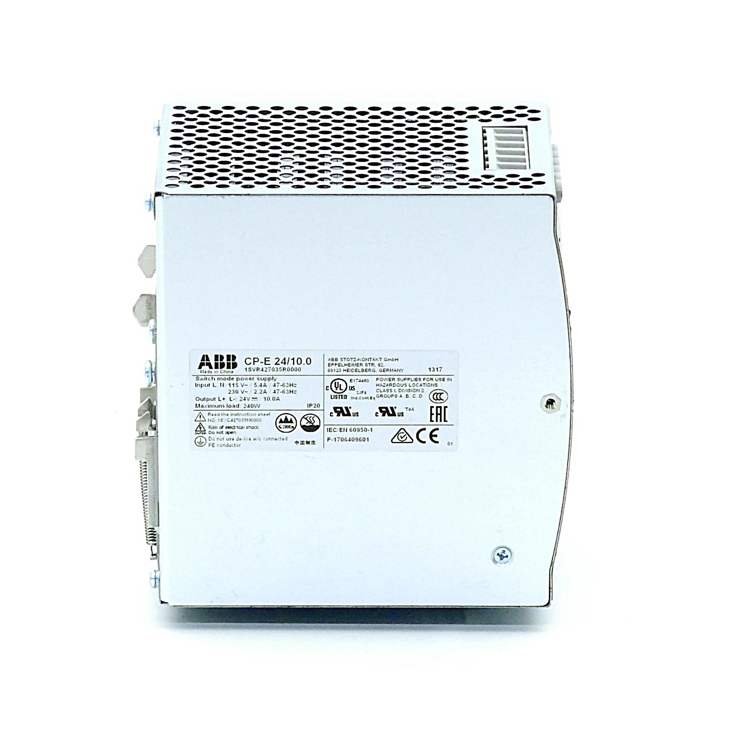 Produktfoto 3 von ABB Netzteil CP-E 24/10.0