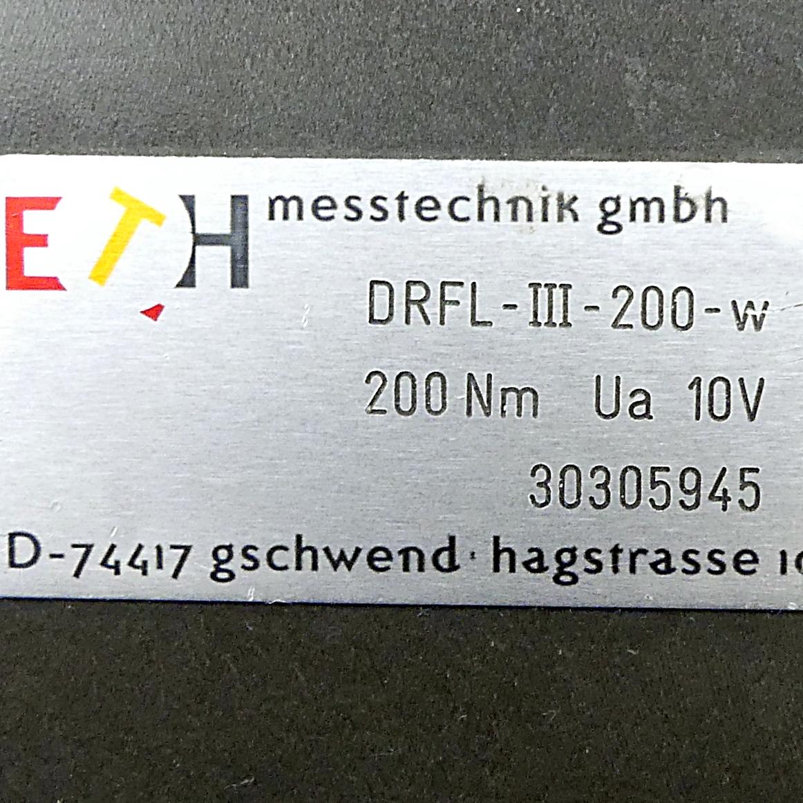 Produktfoto 2 von ETH MESSTECHNIK Drehmomentsensor DRFL