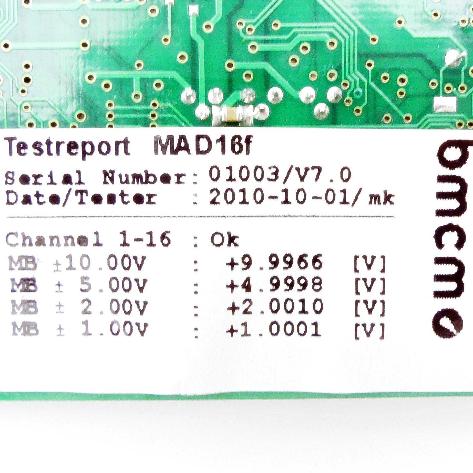 Produktfoto 2 von BMCM Analoges Input Module