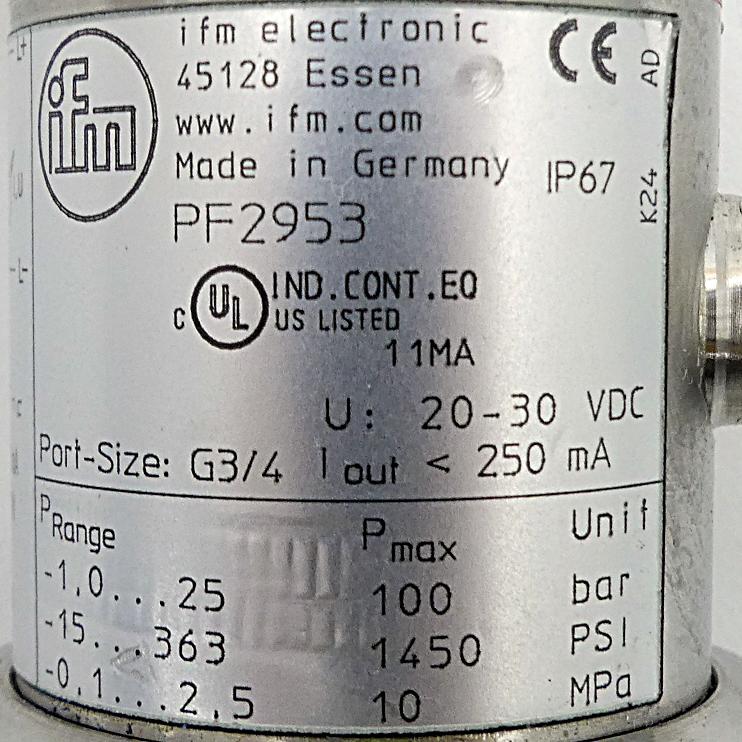 Produktfoto 2 von IFM Drucksensor