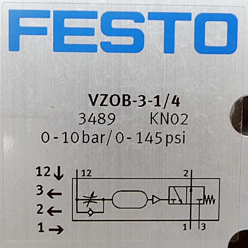 Produktfoto 2 von FESTO Zeitverzögerungsventile VZOB-3-1/4