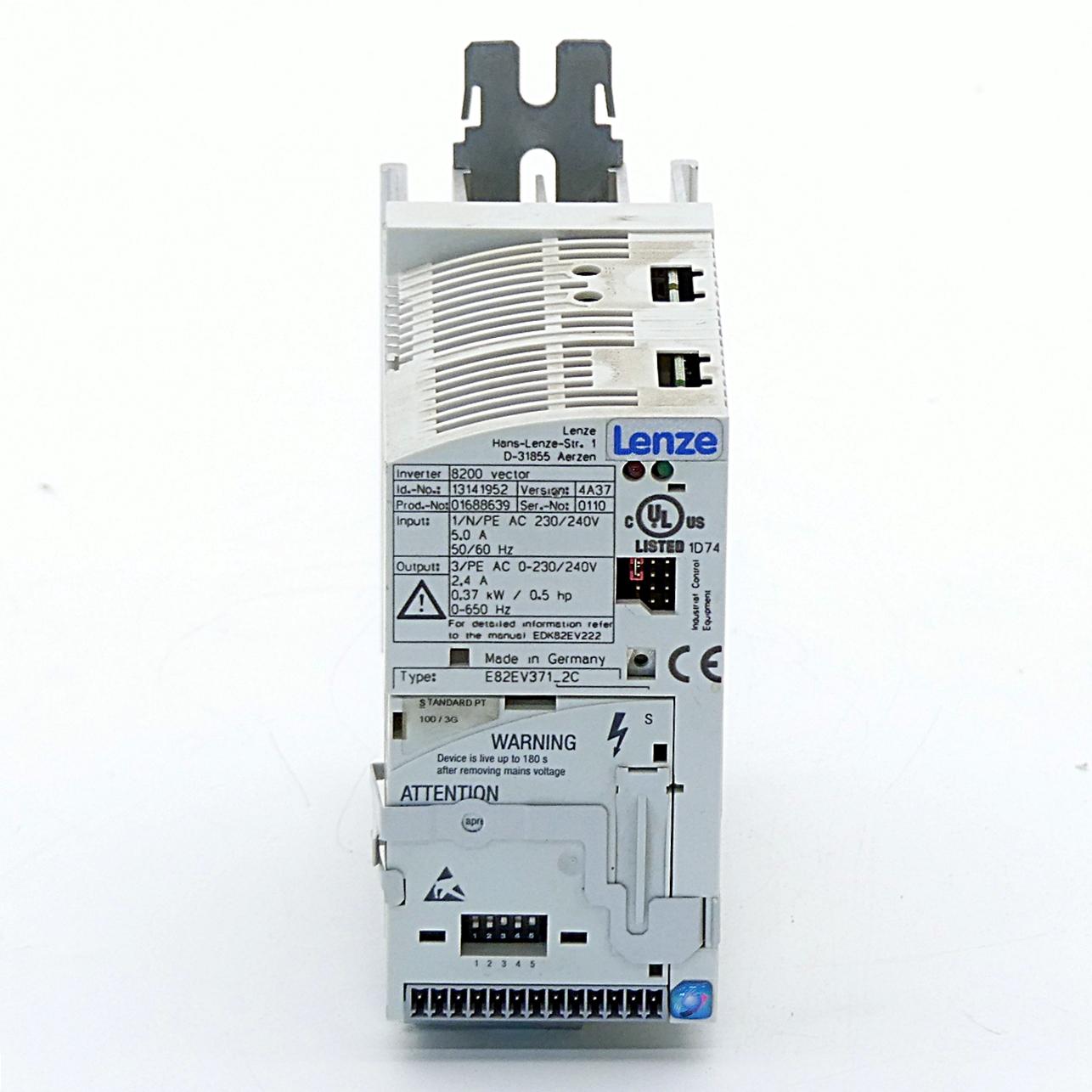 Produktfoto 6 von LENZE Frequenzumrichter E82EV251_2C (ohne Stecker)