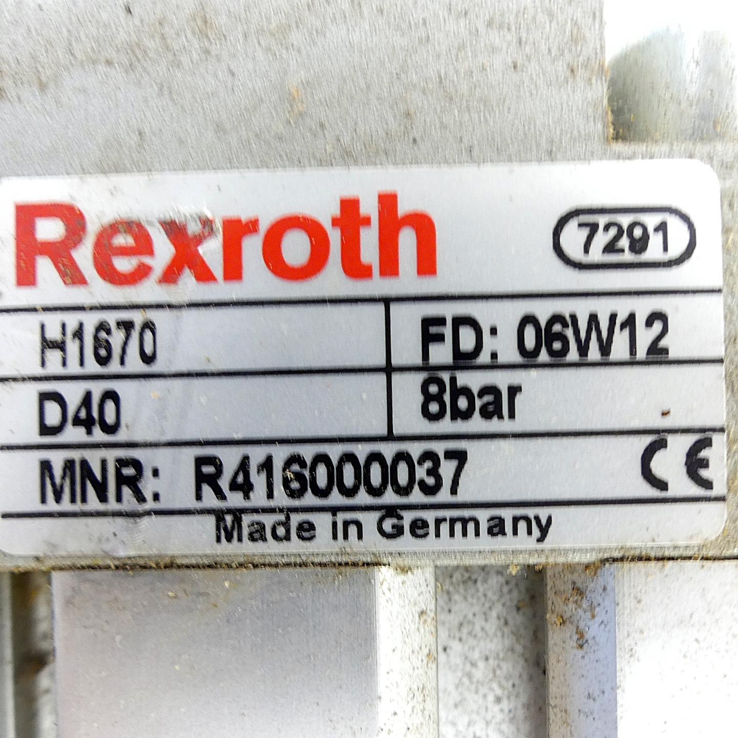 Produktfoto 2 von REXROTH Schlitzzylinder