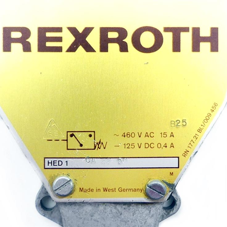 Produktfoto 2 von REXROTH Kolbendruckschalter