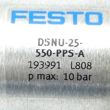 Produktfoto 2 von FESTO Rundzylinder DSNU-25-550-PPS-A