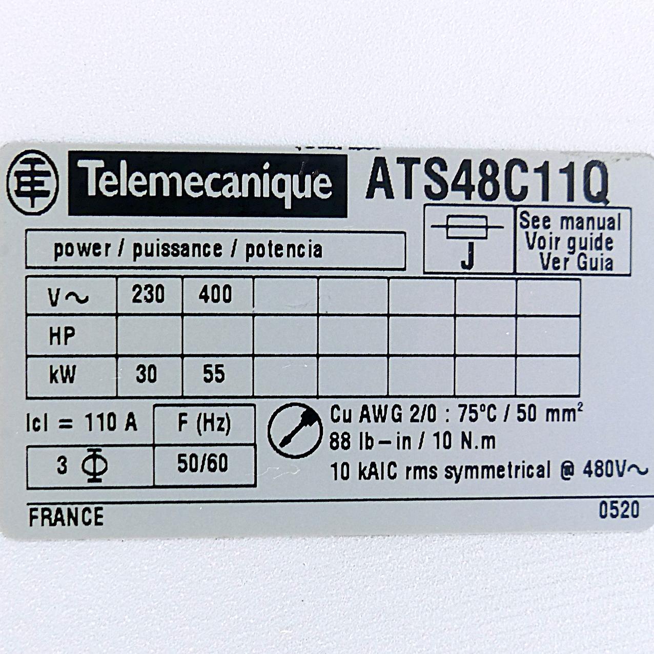 Produktfoto 2 von TELEMECANIQUE Sanftanlasser Altistart 48