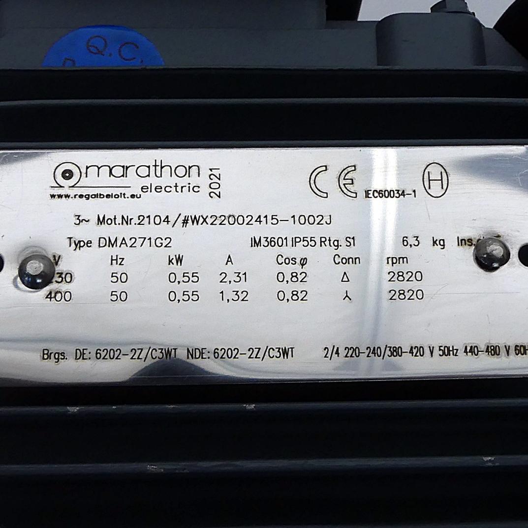 Produktfoto 2 von MARATHON ELECTRIC Drehstrommotor