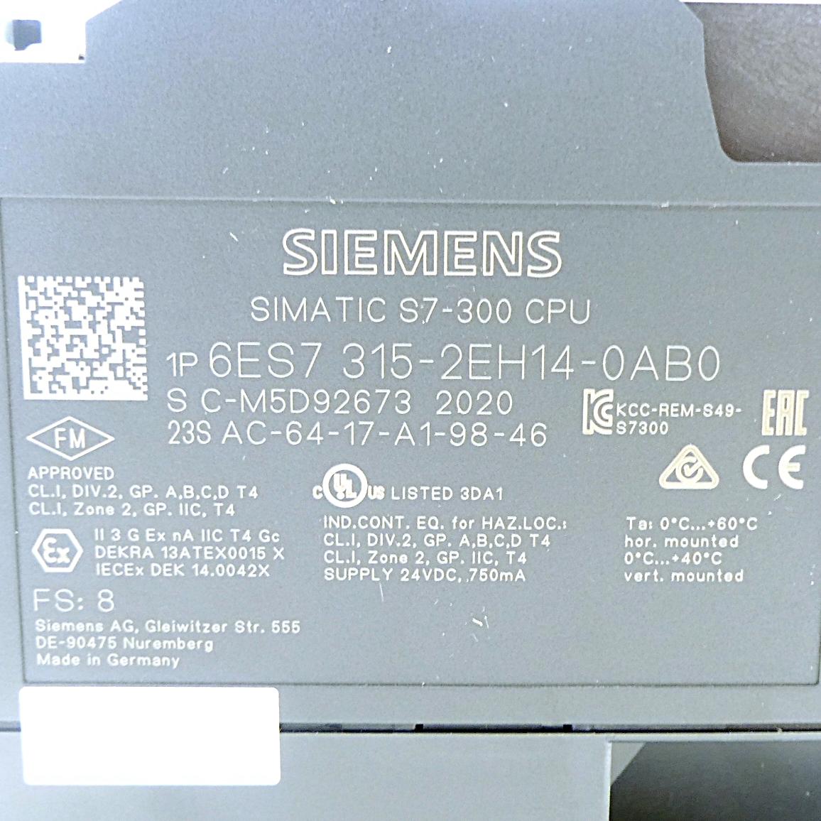 Produktfoto 2 von SIEMENS Zentraleinheit