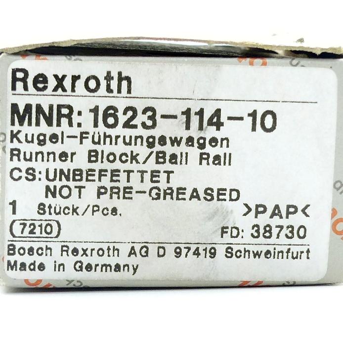 Produktfoto 2 von REXROTH Führungswagen