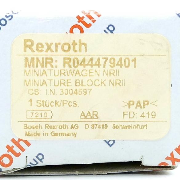 Produktfoto 2 von REXROTH Miniaturwagen