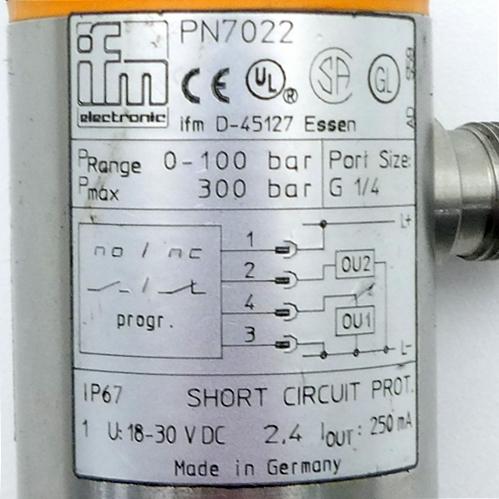 Produktfoto 2 von IFM Drucksensor