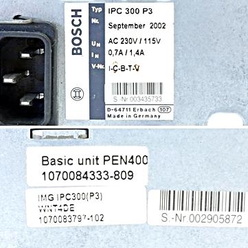 Produktfoto 2 von BOSCH Steuerungsmodul IPC 300 P3  Ohne CPU Lüfter