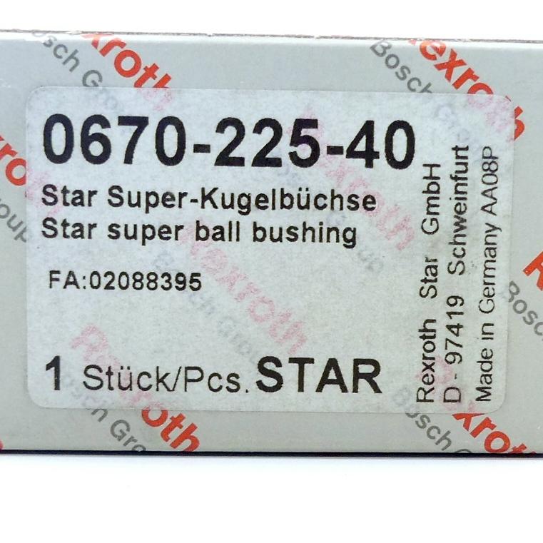 Produktfoto 2 von REXROTH Star Super Kugelbüchse