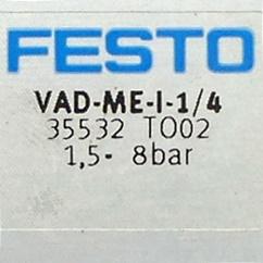 Produktfoto 2 von FESTO Vakuumsaugdüse VAD-ME-I-1/4