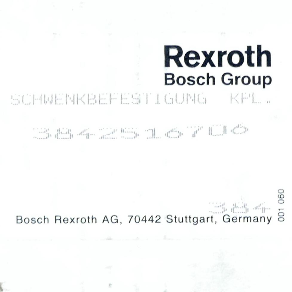 Produktfoto 2 von REXROTH Schwenkbefestigung