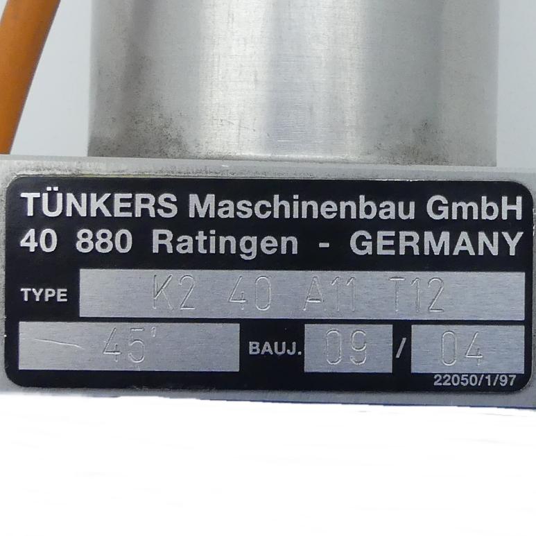 Produktfoto 2 von TüNKERS Pneumatikspanner 45°