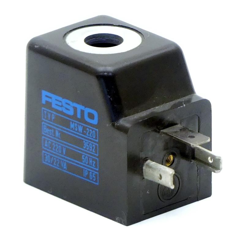 Produktfoto 1 von FESTO Magnetspule MSW-220