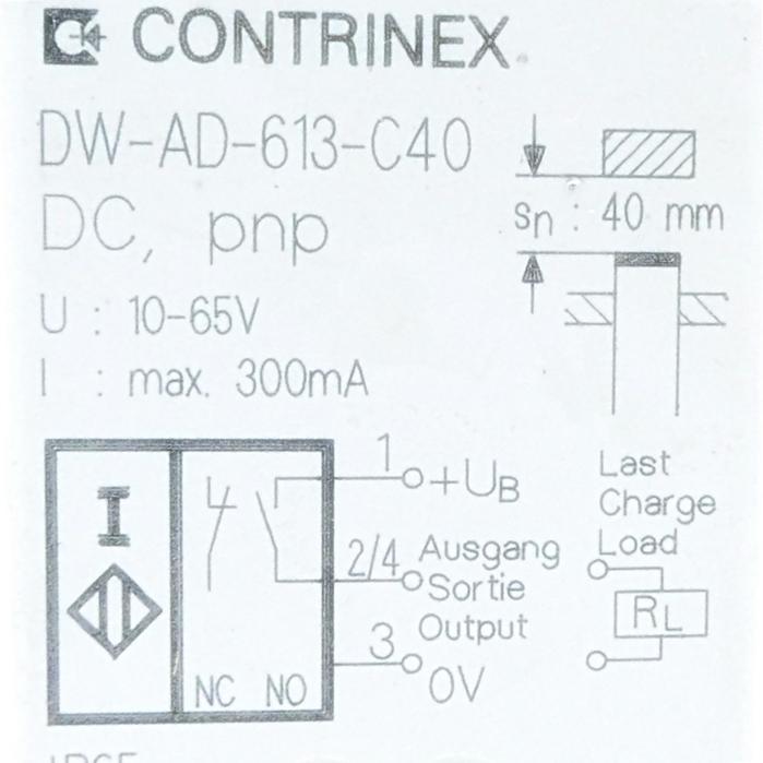 Produktfoto 2 von CONTRINEX Induktiver Sensor