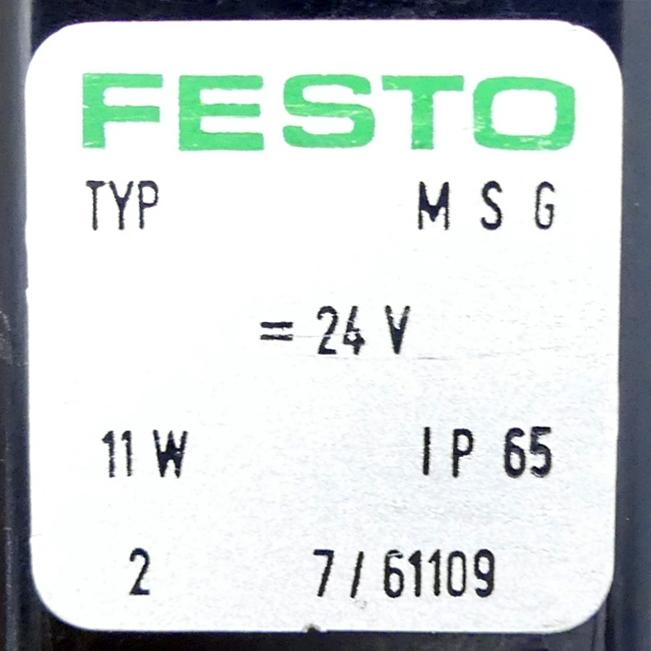 Produktfoto 2 von FESTO Magnetspule MSG