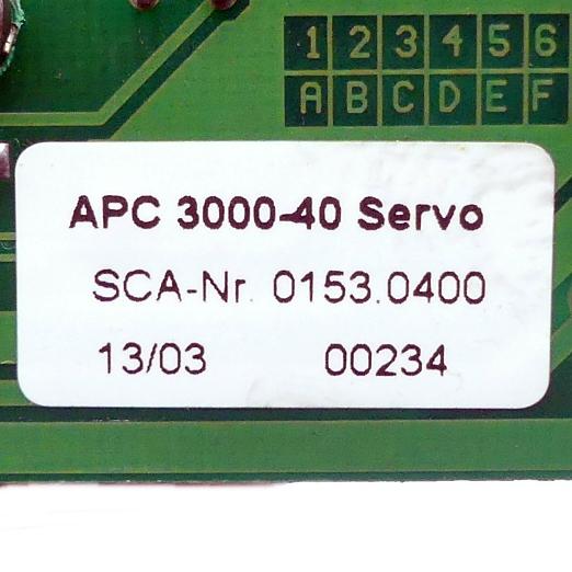 Produktfoto 2 von SCA SCHUCKER PC Board APC 3000-40 Servo