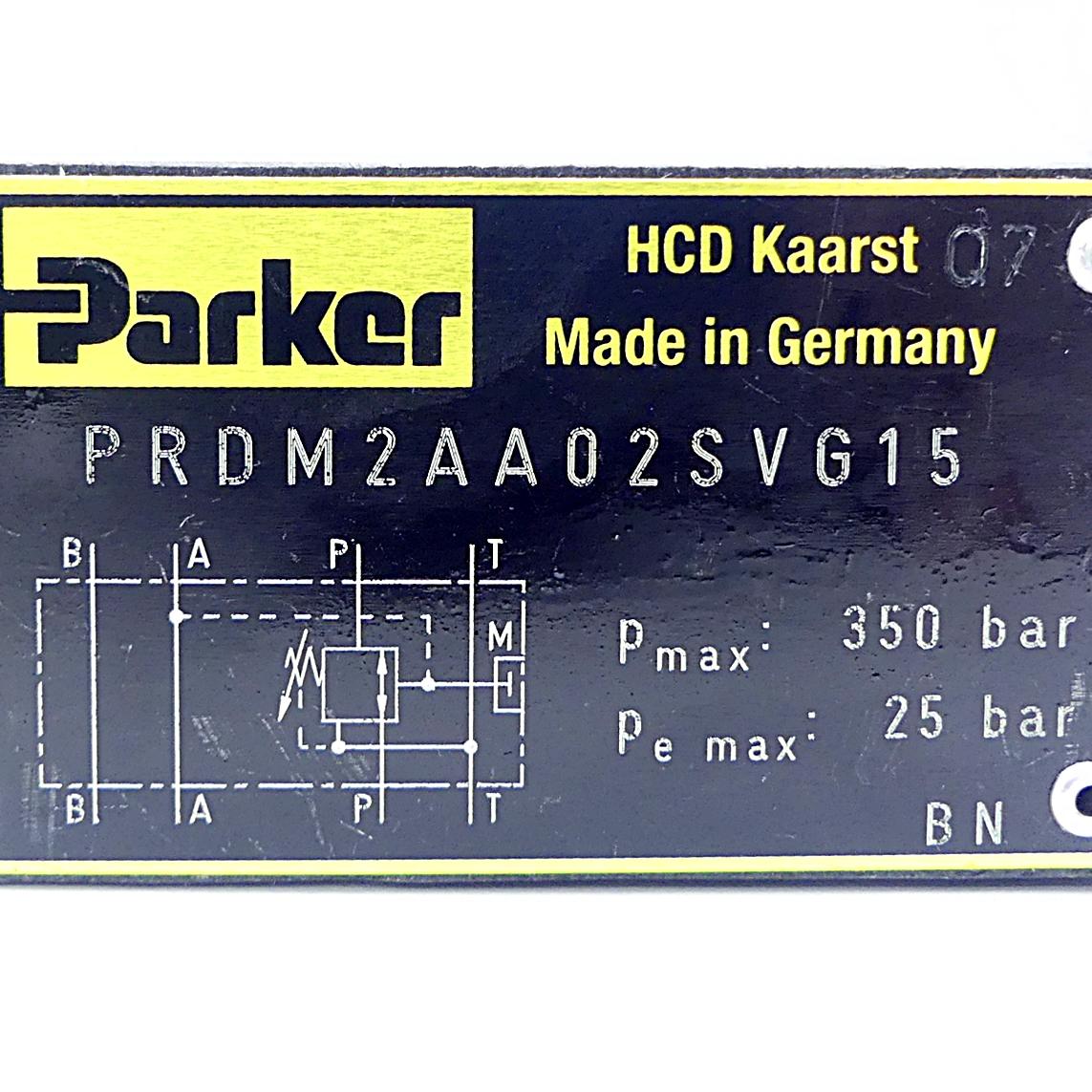 Produktfoto 2 von PARKER Druckminderventil