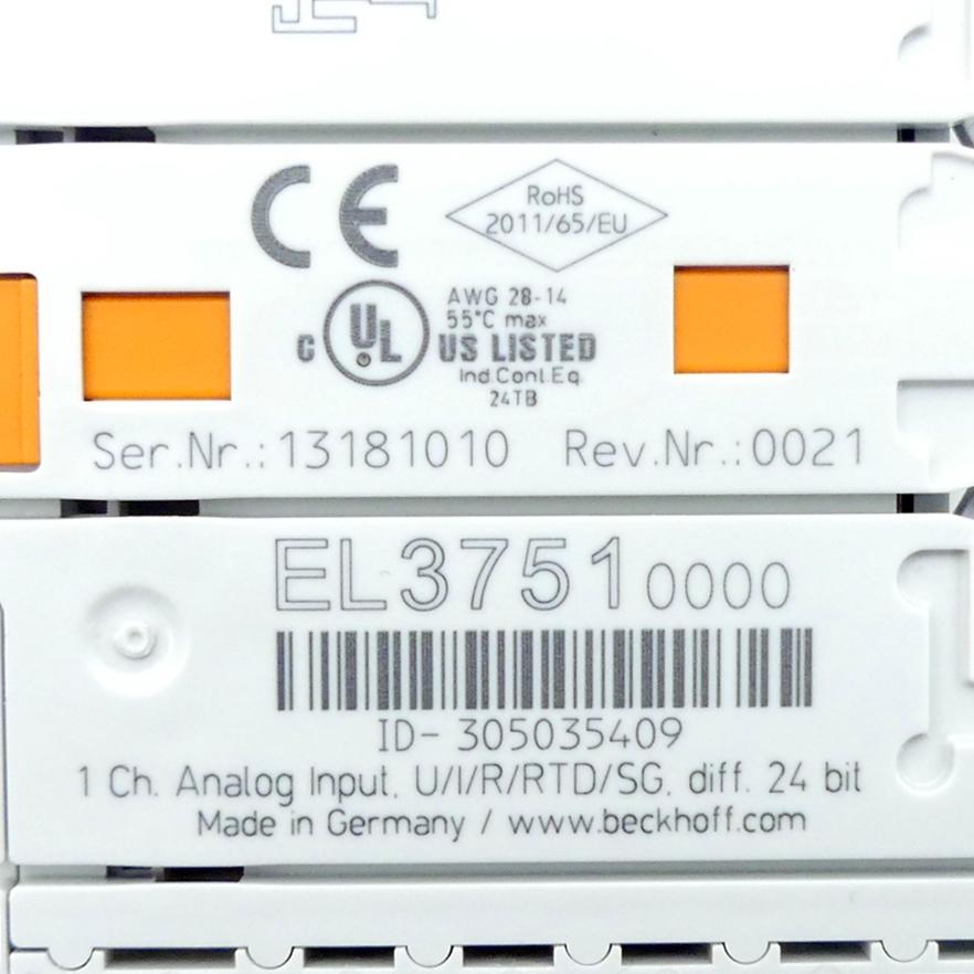 Produktfoto 2 von BECKHOFF EtherCAT-Klemme