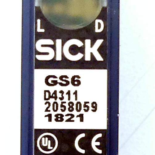 Produktfoto 2 von SICK Lichttaster GS6