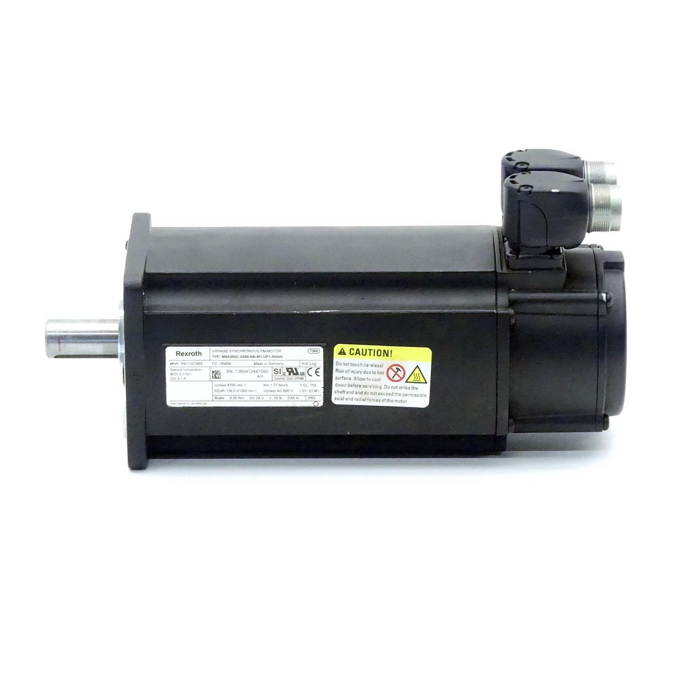 Produktfoto 3 von REXROTH Servomotor MSK050C-0300-NN-M1-UP1-NNNN