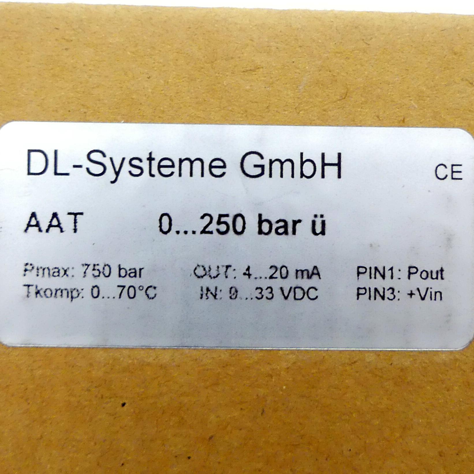 Produktfoto 2 von DL-SYSTEME GMBH Druckmessumformer AAT