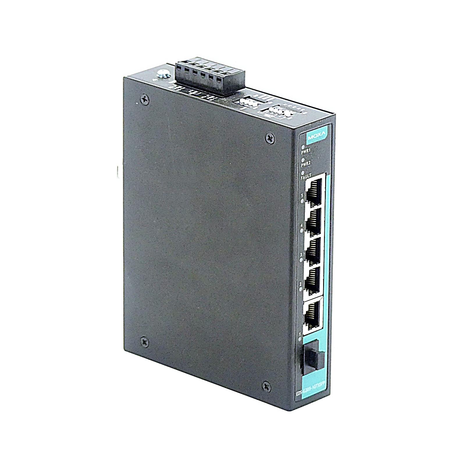 Produktfoto 1 von MOXA Ethernet-Schalter 5-Port