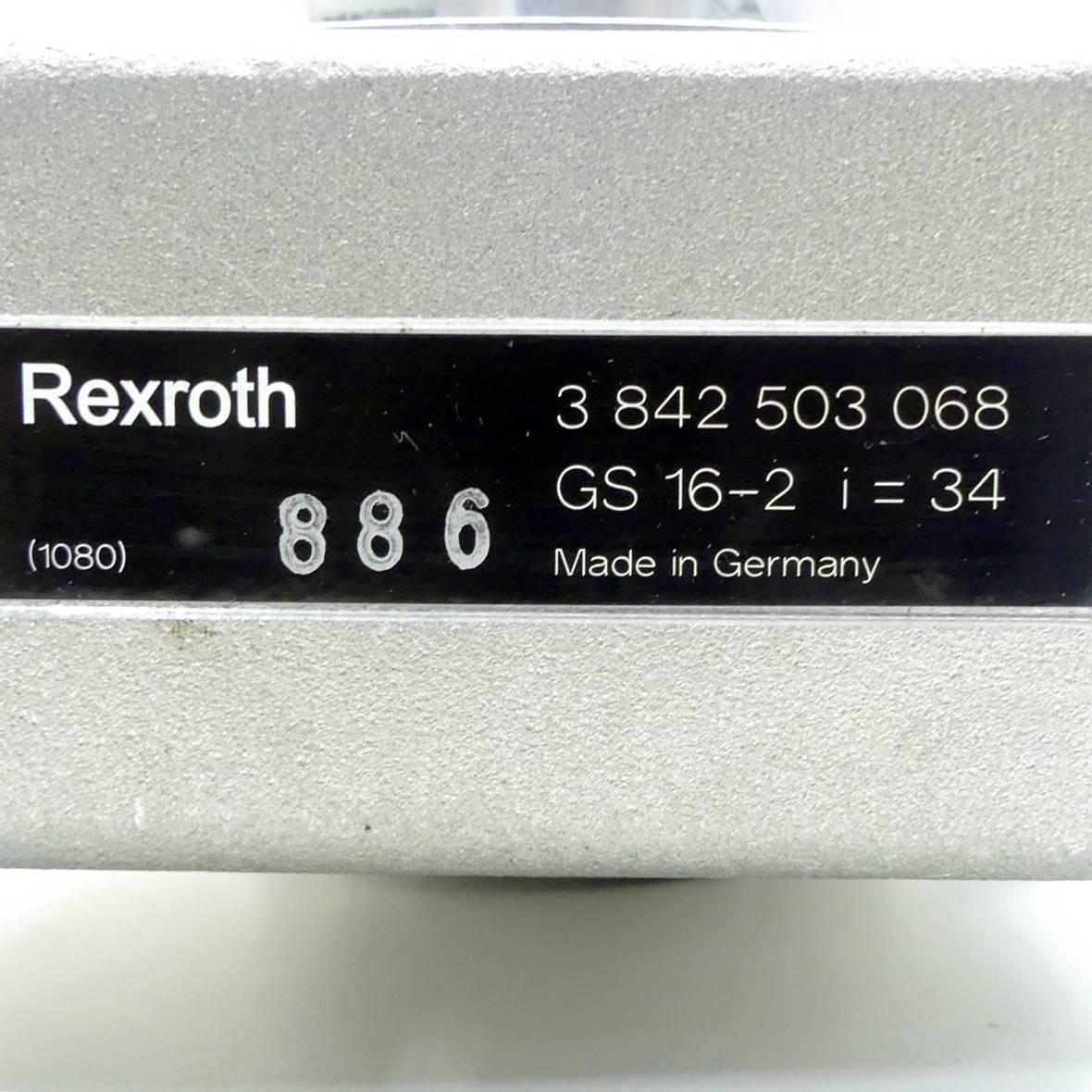 Produktfoto 2 von REXROTH Aufsteckgetriebe GS16-2