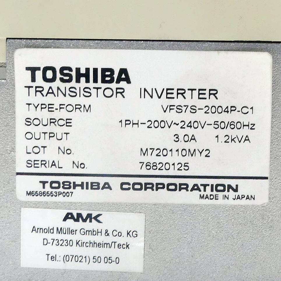 Produktfoto 2 von TOSHIBA Transistor Inverter VFS7S-2004P-C1