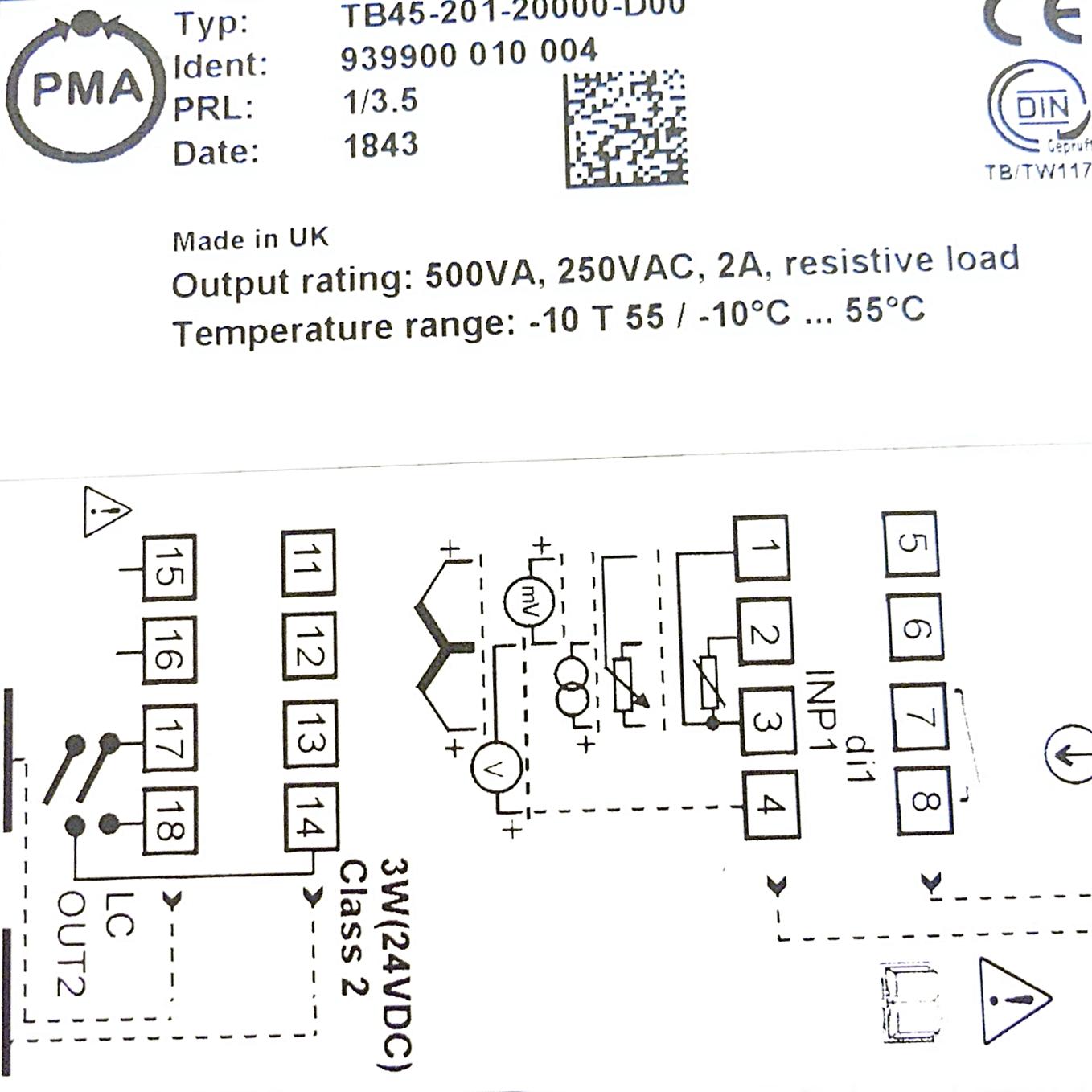 Produktfoto 2 von PMA Temperaturregler