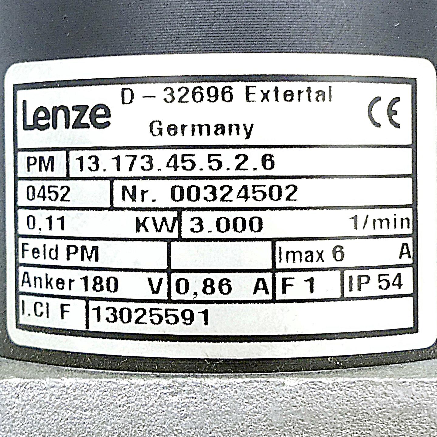 Produktfoto 2 von LENZE Servomotor 13.173.45.5.2.6