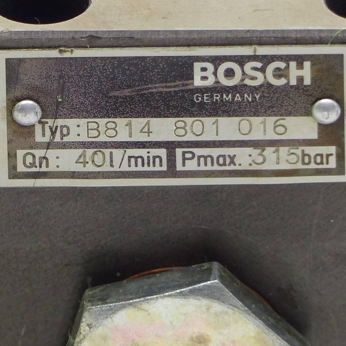 Produktfoto 2 von BOSCH Stromregelventil B 814 801 016