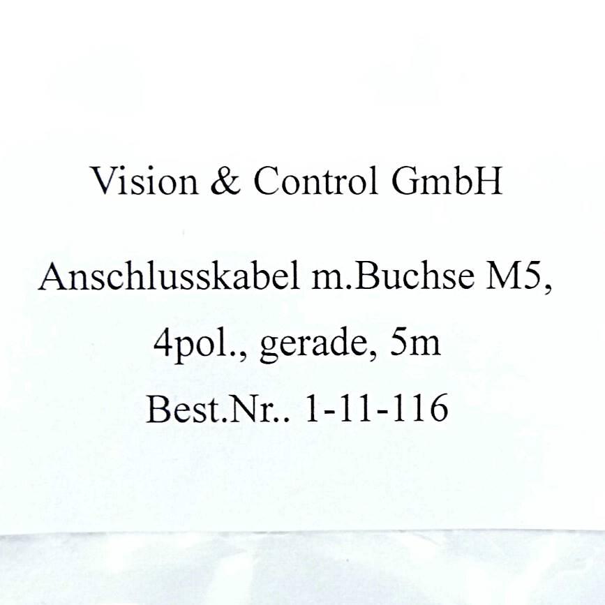 Produktfoto 2 von VISION & CONTROL Anschlusskabel