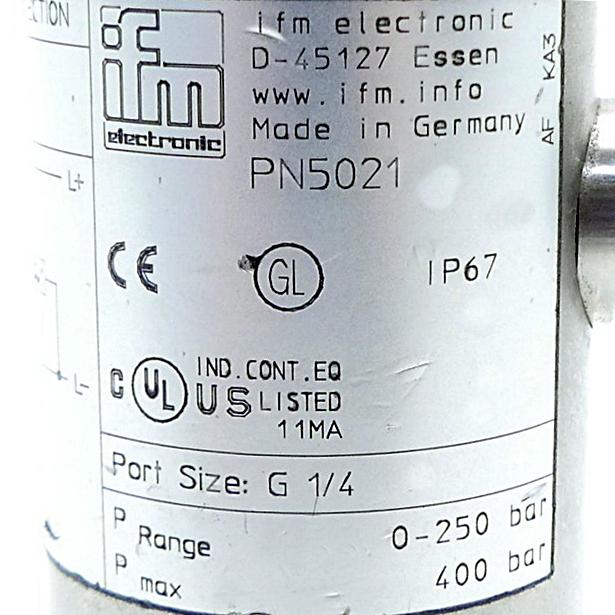 Produktfoto 2 von IFM Drucksensor PN5021