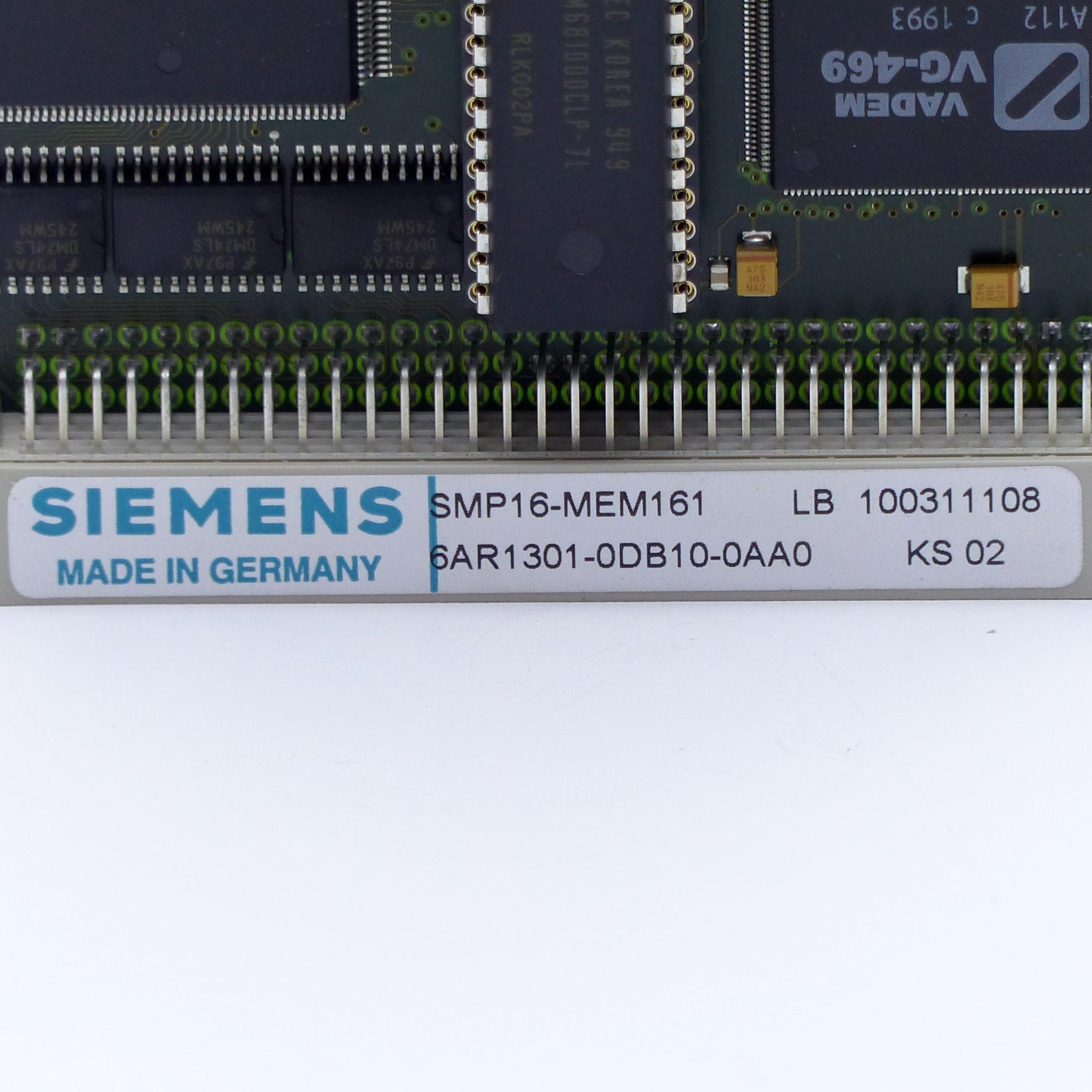 Produktfoto 2 von SIEMENS Interface Modul SMP16-MEM161