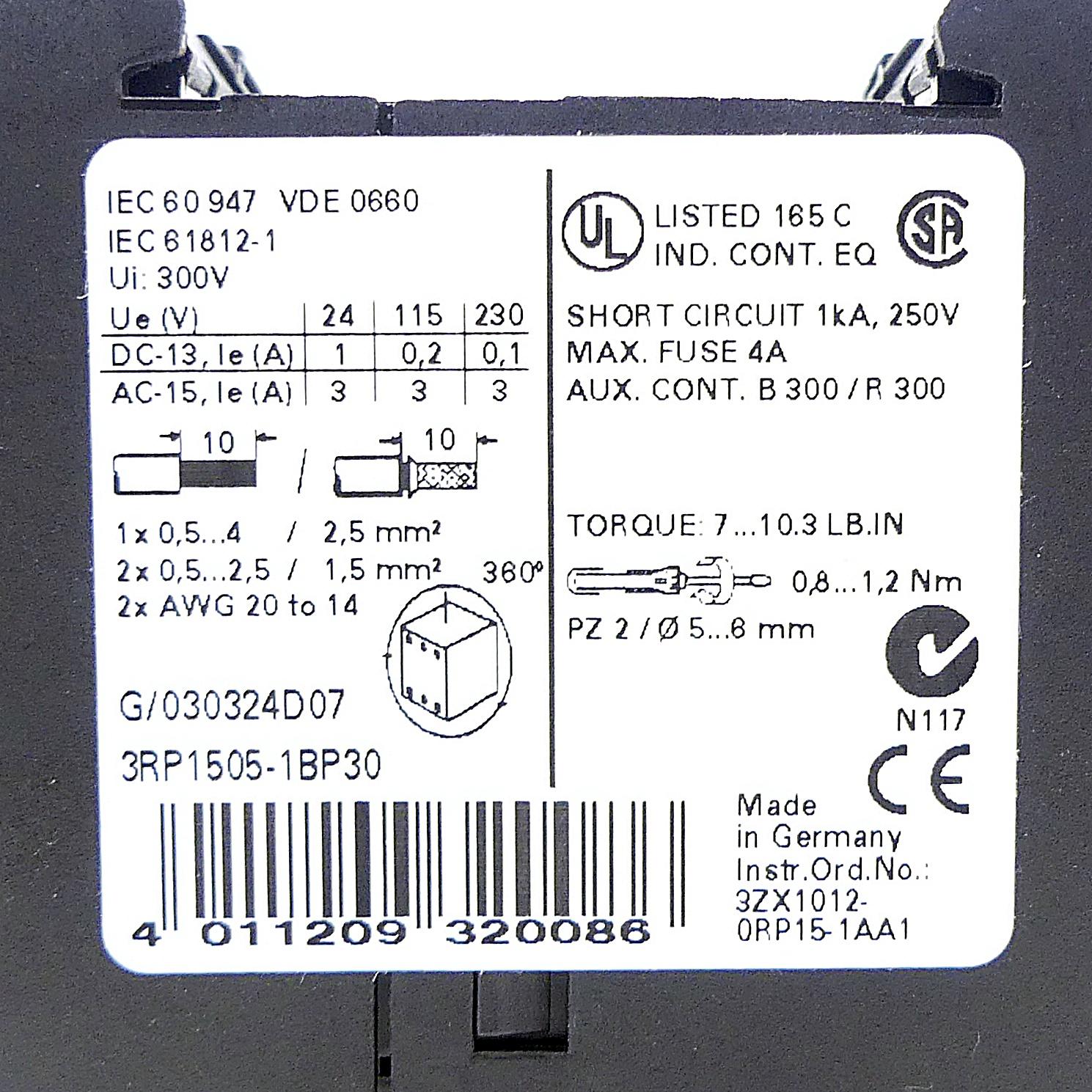 Produktfoto 2 von SIEMENS Zeitrelais Multifunktional